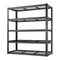BILT HARD 48" W x 24" D Garage Shelving 3000 LBS, 72" H Storage Shelves, Heavy Duty 5-Tier Metal Shelving Units with Adjustable Shelf, Steel Wire Utility Shelving