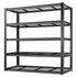 BILT HARD 60" W x 24" D Garage Shelving 3300 LBS, 72" H Storage Shelves, Heavy Duty 5-Tier Metal Shelving Units with Adjustable Shelf, Steel Wire Utility Shelving