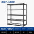 BILT HARD 60" W x 24" D Garage Shelving 3300 LBS, 72" H Storage Shelves, Heavy Duty 5-Tier Metal Shelving Units with Adjustable Shelf, Steel Wire Utility Shelving