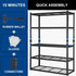 BILT HARD 60" W x 24" D Garage Shelving 3300 LBS, 72" H Storage Shelves, Heavy Duty 5-Tier Metal Shelving Units with Adjustable Shelf, Steel Wire Utility Shelving