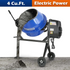 BILT HARD 4 Cu. Ft. Electric Cement Mixer – Portable & Heavy-Duty