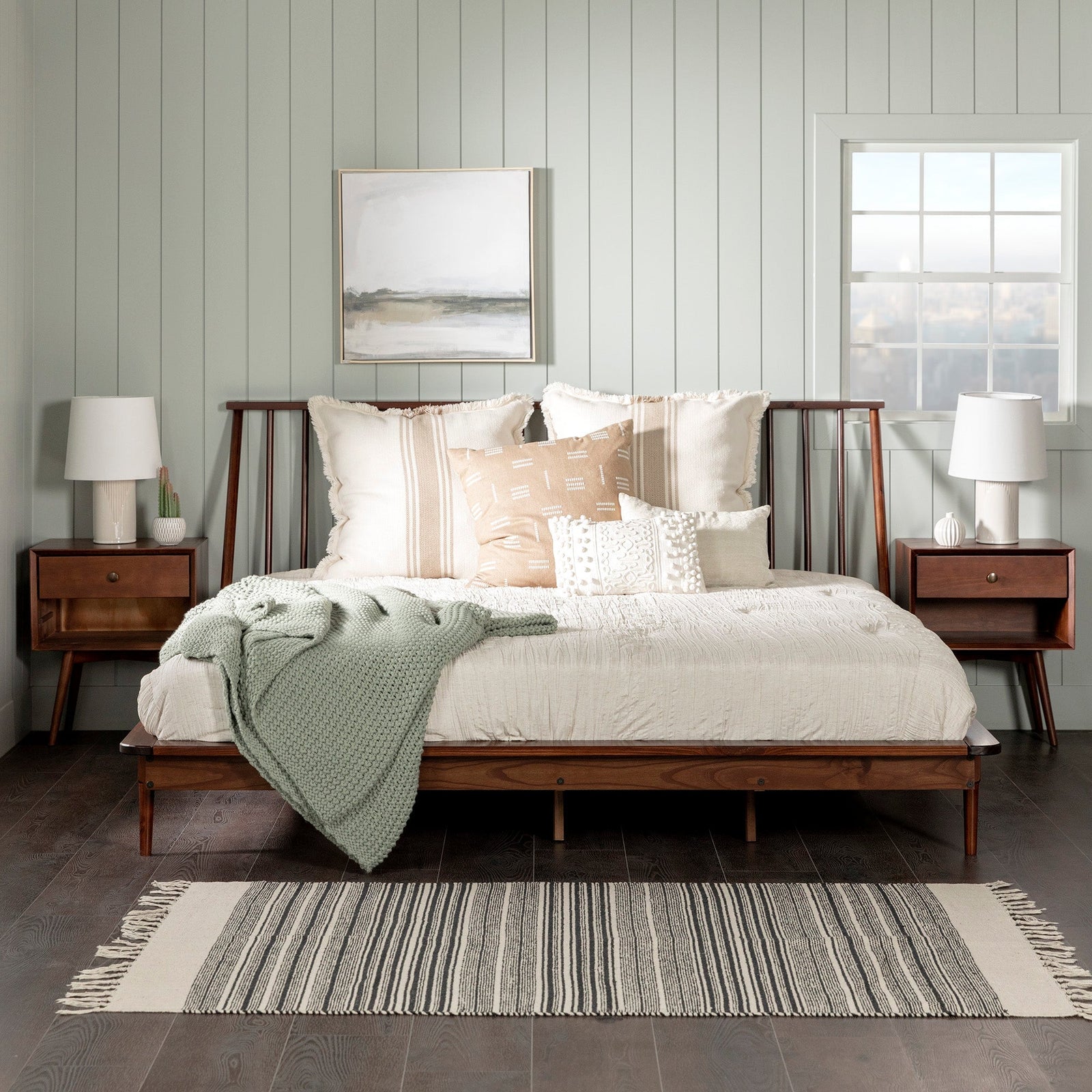 Walker Edison Spindle™ Wood Beds
