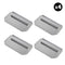 Set of 4 - 6″ x 18″ Replacement Combo Trowel Blade Bar Mount for Tomahawk 46" Power Trowels