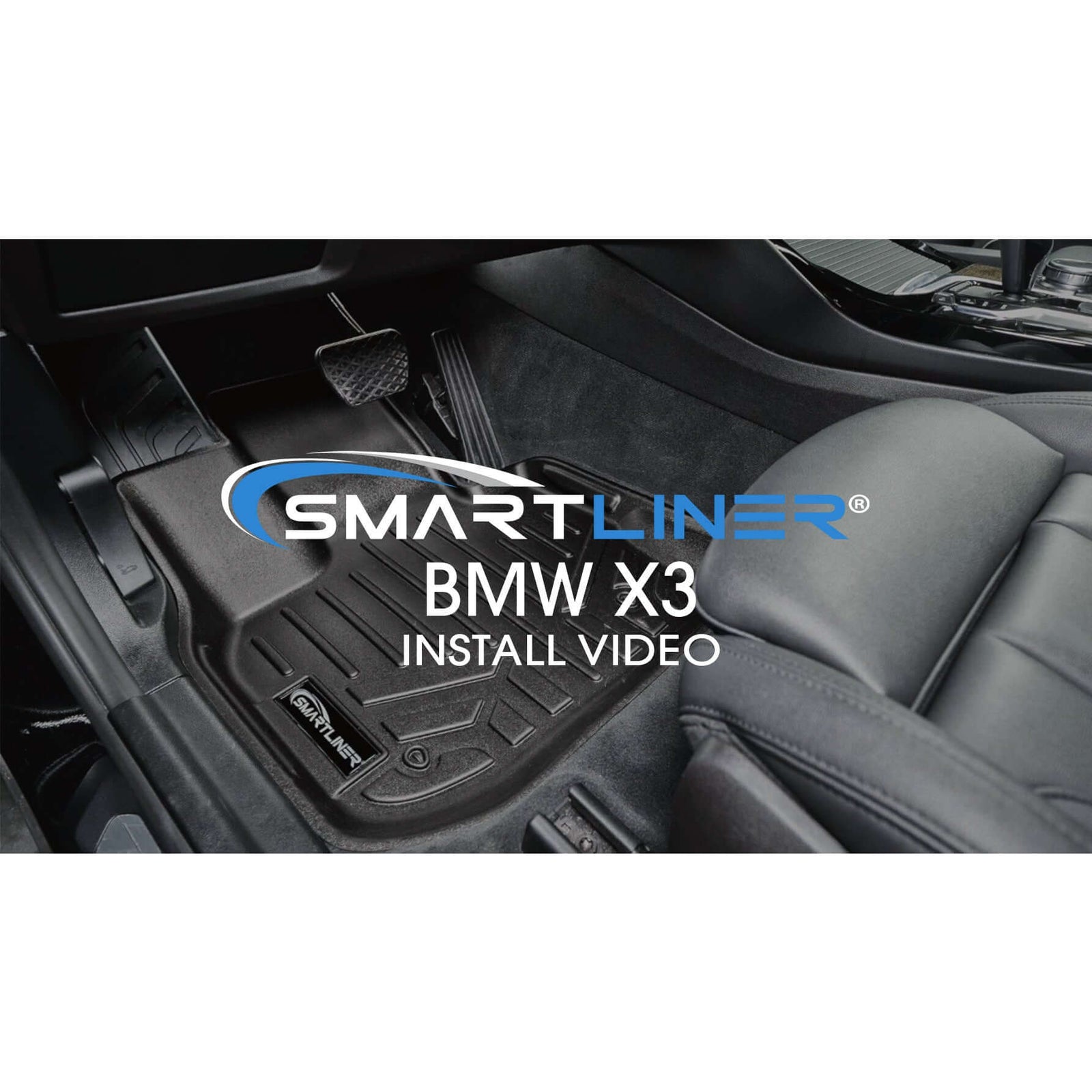 SMARTLINER Custom Fit Floor Liners For 2018-2024 BMW X3