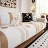 Modern Geometric Sofa Cover - Thick Woven, Pet Friendly, Stylish Couch Protector