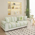 Striped Non-Slip Cooling Couch Cover, Summer Couch Pads for Seat Back Armrest