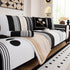 Modern Geometric Sofa Cover - Thick Woven, Pet Friendly, Stylish Couch Protector
