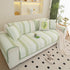 Striped Non-Slip Cooling Couch Cover, Summer Couch Pads for Seat Back Armrest