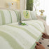 Striped Non-Slip Cooling Couch Cover, Summer Couch Pads for Seat Back Armrest