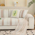 Striped Non-Slip Cooling Couch Cover, Summer Couch Pads for Seat Back Armrest