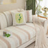 Striped Non-Slip Cooling Couch Cover, Summer Couch Pads for Seat Back Armrest