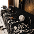 Modern Abstract Floral Sofa Throw Blanket, Decor Furniture Protector for Living Room