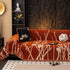Modern Abstract Floral Sofa Throw Blanket, Decor Furniture Protector for Living Room