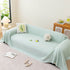 Cooling Embossed Botanical Couch Cover, Soft Ice Silk Furniture Protector for Sofa