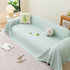 Cooling Embossed Botanical Couch Cover, Soft Ice Silk Furniture Protector for Sofa