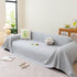 Cooling Embossed Botanical Couch Cover, Soft Ice Silk Furniture Protector for Sofa