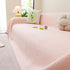Cooling Embossed Botanical Couch Cover, Soft Ice Silk Furniture Protector for Sofa