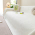 Cooling Embossed Botanical Couch Cover, Soft Ice Silk Furniture Protector for Sofa