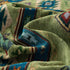 Southwestern Boho Woven Tribal Sofa Cover Blanket, Rustic Farmhouse Couch Throw Cover