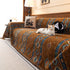 Southwestern Boho Woven Tribal Sofa Cover Blanket, Rustic Farmhouse Couch Throw Cover