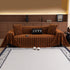 Jacquard Fleece Houndstooth Warm Cozy Couch Cover Blanket Decorative Throws for Sofas