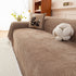 Textured Striped Cozy Couch Cover Throw Blanket with Pom Pom Trim for Sectional Sofa