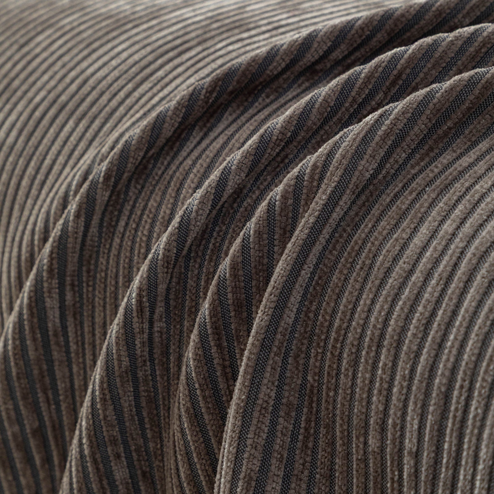 Textured Striped Cozy Couch Cover Throw Blanket with Pom Pom Trim for Sectional Sofa