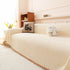 Textured Striped Cozy Couch Cover Throw Blanket with Pom Pom Trim for Sectional Sofa