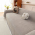 Textured Striped Cozy Couch Cover Throw Blanket with Pom Pom Trim for Sectional Sofa