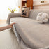 Textured Striped Cozy Couch Cover Throw Blanket with Pom Pom Trim for Sectional Sofa