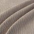 Textured Striped Cozy Couch Cover Throw Blanket with Pom Pom Trim for Sectional Sofa