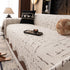Chenille Sofa Cover Throw Blanket Woven Textured Decorative Furniture Slipcover