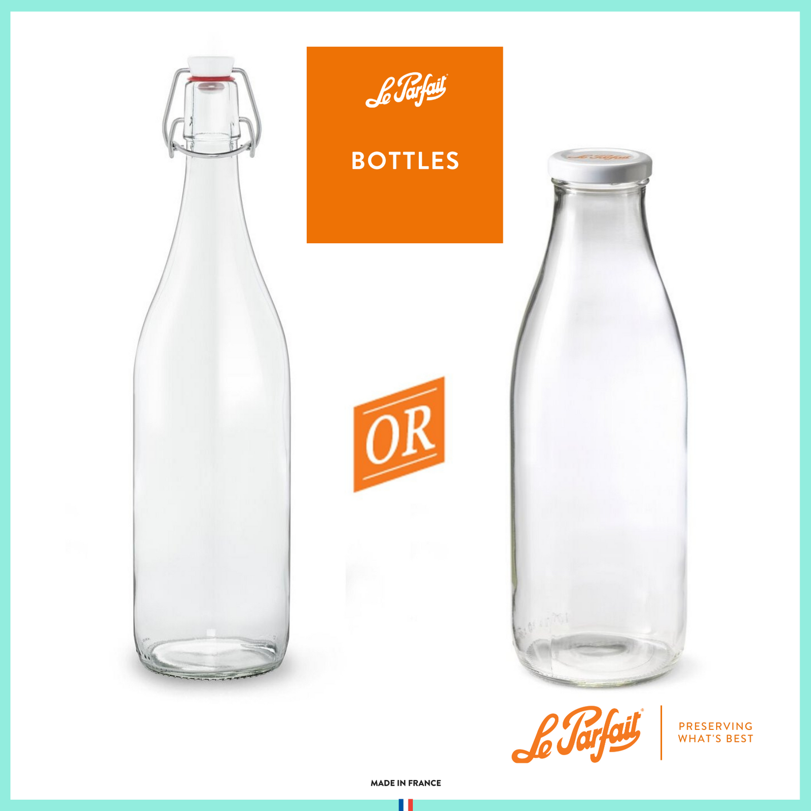 Le Parfait Bottles - Food Storage Containers