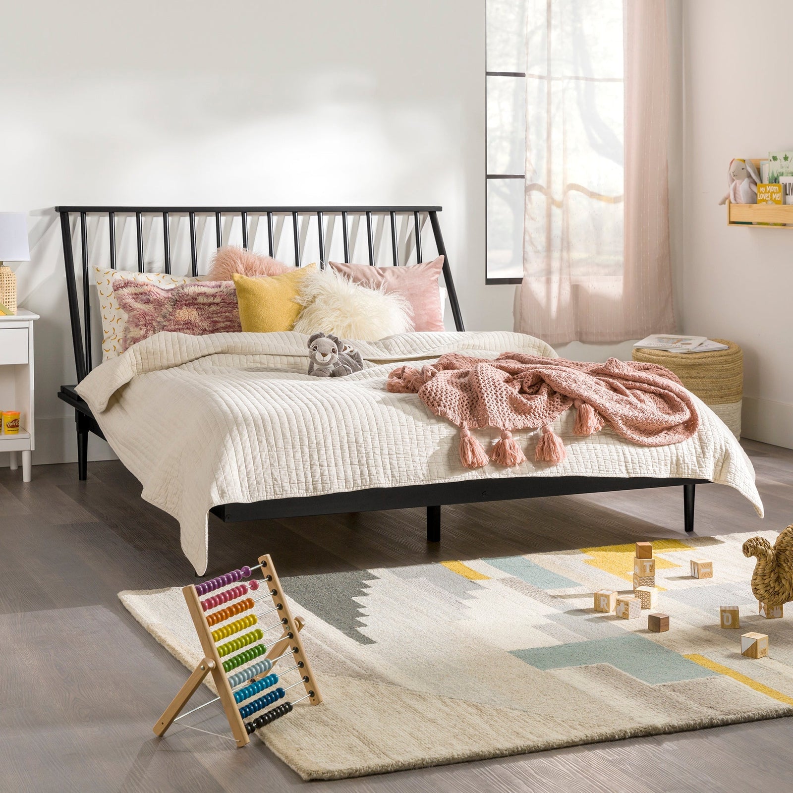 Walker Edison Spindle™ Wood Beds