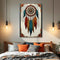 3D Whispering Feathers Wall Art V
