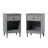 Spencer Solid Transitional Wood Nightstand
