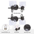 Brighton 2-Light Dark Bronze Dimmable Bathroom Vanity Light