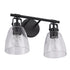 Brilliance Modern Farmhouse 2-Light Vanity Light