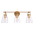 Brilliance Modern Farmhouse 3-Light Vanity Light