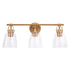 Brilliance Modern Farmhouse 3-Light Vanity Light