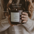 Fall Leaves Soy Candle - Brown Matte Jar - 15 oz