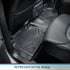 SMARTLINER Floor Liners for 2019 Silverado 1500 LD/ GMC Sierra 1500 LD Double Cab (Over the Hump Coverage)