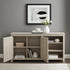 Mila Angled Groove Buffet Sideboard & TV Stand