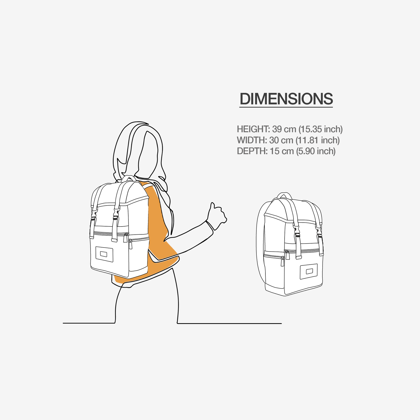 BYMANYC ® New York – NYC COUTURE Backpack in Zebra Print & Neon Yellow