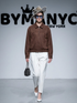 Women's Suede Bomber Jacket BYMANYC ® New York CONTEMPORARY VIBRANT MODERN FASHION - New Collection