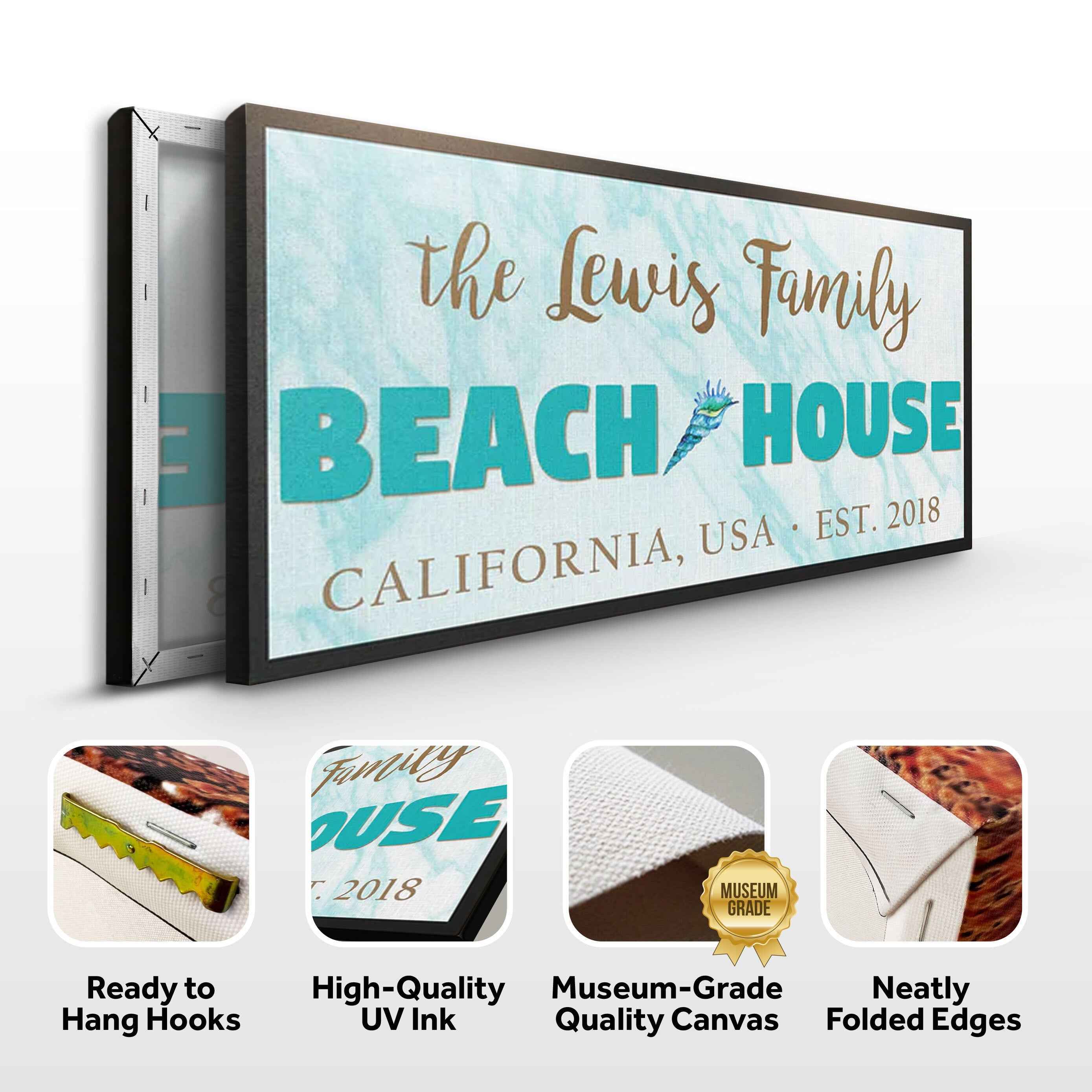 Beach House Sign II