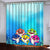 Baby Shark Pattern Curtains Blackout Window Drapes