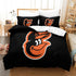 Baltimore Orioles Bedding Set Quilt Cover Without Filler