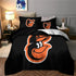 Baltimore Orioles Bedding Set Quilt Cover Without Filler