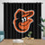 Baltimore Orioles Curtains Blackout Window Drapes Room Decoration